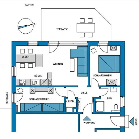 Apartamento Haus Inselparadies- Falshoeft *